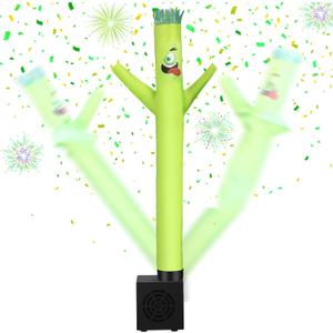 Poen Wacky Waving Inflatable Tube Guy for Kids Gag Gift Mini Inflatable Tube Man with Blower Birthday Desktop Office Pranks Dancing Blow up Man for Party Decor(Naughty)