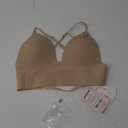 CHERRYSKY Low Back Bras for Women(Nude, 36D, 2XL)
