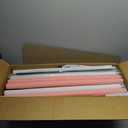 55" Trampoline for Kids with Enclosure, 440lbs Capacity Indoor & Outdoor Toddler Trampoline with Adjustable Gymnastics Bar & Toys, for Boys & Girls (Pink)