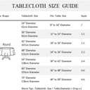 Spring Summer Round Tablecloth 36 Inch Watercolor Sage Green Eucalyptus Leaves Circle Table Cloth Washable Polyester Fabric Table Cover for Kitchen Dining Room Indoor Outdoor Home Decor