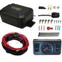 NYSUS in Cab Dual Air Gauge Control Kit, Air Compressor Kit for Air Spring Suspension with Paddle Valve Gauge and Air Fittings for Truck, Van