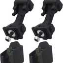 APPERFiT Hood Latch Catch w/Bracket Compatible with J-eep Wrangler JK 2007 2008 2009 2010 2011 2012 2013 2014 2015 2016 2017