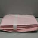 Geyee 100 Pcs Clasp Manilla Envelopes 9 x 12 Inch Gummed Colored Envelopes for Storing or Mailing for Home Office Business Supplies(Cherry Color)