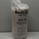 Bedsure King Quilt - Linen Bedspread King Size & Lightweight Comforter, Modern Farmhouse Coverlet with Clover Pattern, Ultra Soft All-Season Bedding, 106 x 96 Inches