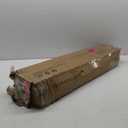 EMODA 18 Inch California King Bed Frames with White Cover, Heavy Duty Metal Cal King Platform Bed Frame No Box Spring Needed, Noise Free