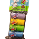 Poo Puppets 4 Rolls 48 Bags, 3 Pack