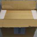 eletecpro 12x12 Picture Frames Set of 9 with Mat for 8x8 Photos or without Mat for 12x12, Square Gallery Wall Decor Collage for Picture Display, Gold Frame Set for Wall Hanging