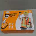Liberry Kids Tool Set for Boys Girls 3 Years, Construction Worker Costume with Hat, Toddler Dress Up Toys for Birthday Gift