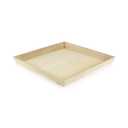 PacknWood Noah31 Rectangular Wooden Tray (Case of 10) - Large Charcuterie Board Set - Decorative Wooden Serving Trays for Party | Wood Tray for Kitchen Counter and Food Trays for Eating on Couch