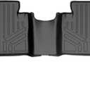 SMARTLINER Custom Fit Floor Mats 2nd Row Liner for 2016-2017 Toyota Tacoma