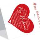 8 x Octliff Sentimental Valentines Day Card for Husband, Romantic Soulmate Spouse Anniversary Card for Him My Best Friend Love Support (#005)