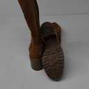 Brown Knee-High Women's Boots, 6