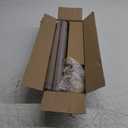 Wood Curtain Rods for Windows: 1 Inch Diameter Adjustable Heavy Duty Curtain Rod 48" to 86" with Imitation Wood Grain Leaf Pattern Finials