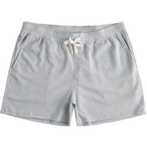 JOTOOK Mens Casual Shorts 5 Inch Lightweight Stretch Summer Shorts Elastic Waist Drawstring Vacation Beach Short Large Light Gray (Gray, L)