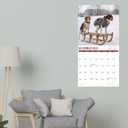 2026-2027 Wall Calendar - Funny Dogs Wall Calendar 2026-2027, Jul. 2026 - Dec. 2027, 12" x 24" (Open), 18-Month Calendar, Dog Calendar, Unruled Blocks, Thick Paper, Hanging Hole, Holidays