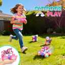 Unicorn Remote Control Car for Girls,360° Rotating 4WD Stunt RC Cars with Lights,Pink Car Toys for Kids,Fun Indoor/Outdoor Toys Ideal Chritmas Birthday Gift for 3 4 5 6 7 8 Year Old Girl