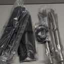 Grill Replacement Parts for Nexgrill 5 Burner 720-0888N, 720-0888, 720-0864, 720-0830H, Grill Heat Plate Shields, Burner Tubes and Ignition Electrodes for Nexgrill Replacement Parts 5 Burner (Porcelain Steel)