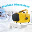 Flowing Foam Machine for Party, Party Foam Machine Without Support, Foam Cannon for Garden, Pool, Indoor, Birthdays, Celebrations, and Backyard Events