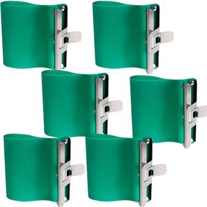 HOZEON 6 PCS 3D Sublimation Silicone Mug Wrap 11 OZ, Premium Mug Sublimation Silicone Wrap, Heat-Resistant Cup Clamp Fixture for Printing Mugs