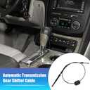 X AUTOHAUX Automatic Transmission Gear Shifter Cable for Chevrolet Trailblazer SSR for GMC Envoy for Buick Rainier for Oldsmobile for Saab Auto Trans Control Lever Cable Assembly 15785087