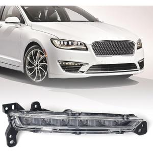 Huray Fog Light for Lincoln MKZ 2017 2018 2019 2020 OE Front Bumper Lamp Daytime Running Light Replacement (Passenger Side (Right))