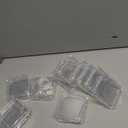 14pcs Press on Nail Storage Box with 60 Pcs Adhesive Double Sided Tape Clear Acrylic Nail Display Box Artificial False Nail Box Organizer Fake Nail Case Transparent Nail Packaging Boxes for Nail Salon