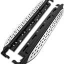 KUIPERAUTO Running Boards Side Steps Rail Bars Compatible for 2012-2015 Mercedes Benz ML250 ML350 ML500 ML550 ML-Class, 2016-2017 GLE350 GLE300d GLE400 GLE550 GLE550e W166 Nerf Bars