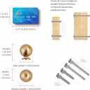 LIMUR 10 Pack 1 Inch Brushed Gold Cabinet Knobs - Solid Zinc Alloy Kitchen Cabinet Hardware for Cupboard Drawer Knobs Wardrobe & Dresser Knob