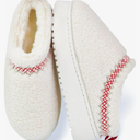 Women's Platform Slippers Winter Mini Boots Anti-Slip Suede Slip on Women Sneakers Fur Lined House Slippers for Indoor Outdoor, Size 7.5/39