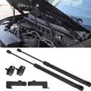 Front Hood Struts Lift Support Kit Compatible with Wrangler Jl 2018-2024 2025 & Compatible with Gladiator Jt 2020-2025, Quick Hood Lift Support Struts Assist Kit 1 Pair