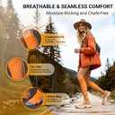 Neon X Compression Socks for Women & Men 20-30mmHg (2 pairs) Best Support for Running Athletic Cycling Nursing Pregnancy Travel Work and Fitness (Small-Medium, Black/Black)