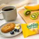 belVita Soft Baked Breakfast Bars Variety Pack, Banana Bread and Oats & Chocolate, 3 Boxes of 5 Packs (1 Biscuit Per Pack) BBD: 06/06/26 
