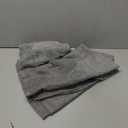 Faux Linen Grommet Room Darkening Curtain (1 Panel)
 40x80 Inch