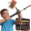 Kids Bow and Arrow Archery Set - Coolest Toys for Boys Age 6, 7, 8, 9, 10, 11 & 12 Year Old Boy Gifts - Cool Boy Toys Birthday Gift - Best Outdoor Kid Sports Play Toy