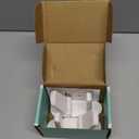 Door Lever Lock (2 Pack)  Prevents Toddlers from Opening Doors  Easy One-Hand Operation for Adults  Durable ABS with 3M Adhesive Backing  No Tools Needed for Install (White)