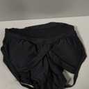 BMJL Women's One Piece Swimsuits Tummy Control Bathing Suit Slimming Sexy Mesh Swimwear (Black, XL)