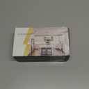 Amerdeco 10 Pack Brushed Brass Cabinet Pulls 3.75 Inch(96mm) Hole Center Cabinet Hardware Gold Kitchen Cabinet Handles for Bathroom Drawer Pulls Dresser Pulls ZH0014.