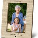 Nonni Gifts Picture Frame 4x6, Birthday Mothers Day Photo Frame Gifts for Grandma from Grandkids Grandson, Nonni I Love You Picture Photo Frames for Desk Decor
