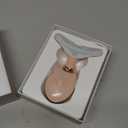 Red Light Therapy for Face and Neck, 7 Color Light Based Face Massager Tool, Portable Skin Care Tool for Firming, Tightening and Lifting (Glossy Pink)