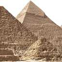 H13010 Great Pyramids Historic Landmark Cardboard Cutout Famous Building Standee Standup