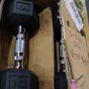 CAP Barbell 50lb Coated Hex Dumbbells, 10x2 15x2