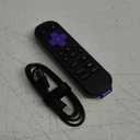 Roku Voice Remote Pro (2nd Ed.) | Rechargeable TV Remote Control with Hands-free Voice Controls, Backlit Buttons, & Lost Remote Finder - Replacement Remote Compatible with All Roku TV, Players & Audio