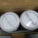 GLACIER FRESH XWF Replacement for GE XWF Refrigerator Water Filter Pack of 4 (Not XWFE)