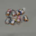 NUOBESTY Cute Penguin Characters Toys Mini Penguin Figure Collection Playset Cake Topper Decoration Mini Christmas Figurines Winter Toys 8 Pieces