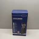 SHARDOR Professional 64mm Burr Coffee Grinder with 100 Grind Settings and All-Metal Chamber, Coffee Bean Grinder with Adjustable Electronic Timer and LED Display, Anti-Static,Black