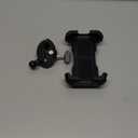 Lamicall Motorcycle Phone Mount, Bike Phone Holder - [Metal Lock] Upgrade Quick Install Handlebar Clip for Bicycle Scooter, Cell Phone Clamp for iPhone 16 15 14 Pro Max, Galaxy, 4.7-6.8" Phones (Black)