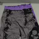 SENBAN Seamless Workout Shorts for Women: High Waisted Gym Scrunch Butt Tie Dye Short - Booty Lifting Spandex Yoga Short L
