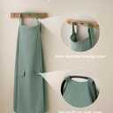 Blissful Diary 2-in-1 Muslin Baby Car Seat Cover, Multi-use Nursing Cover for Breastfeeding, Breathable Infant Car Seat Cover Canopy - Roman Green