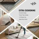 Felt Rug Pad, 2 x 6 Ft Rubber Non-Slip Rug Pad Gripper, Keep Rugs Secure and in Place, Extra Strong Under Carpet Mat Cushion - for All Floors