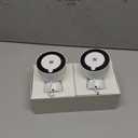 Google Nest Cam Outdoor (Wired, 2nd Gen) - 2 Pack - Security Camera with 2K Video and Gemini, Night Vision, 2-Way Audio - Works with Google Home - 2025 Model - Snow